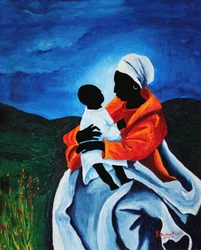 Madonna und Kind - Erste Worte, 2008